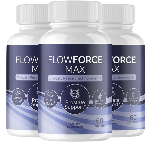 FlowForce Max 3 Bottles